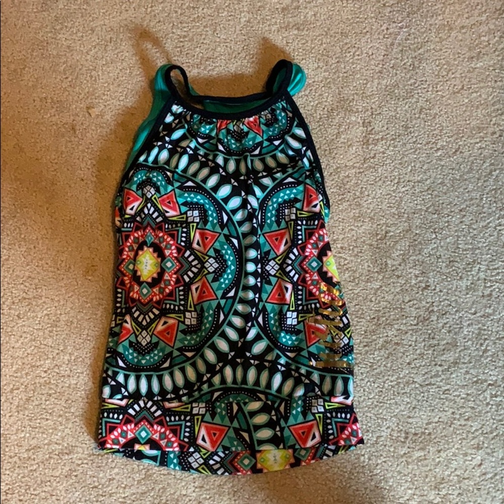 Size 7 sport bra tank top